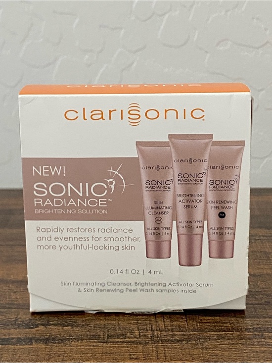 Clarisonic Other - Clarisonic Sonic Radiance Brightening Solution Face Set Trial Sizes .14oz Each